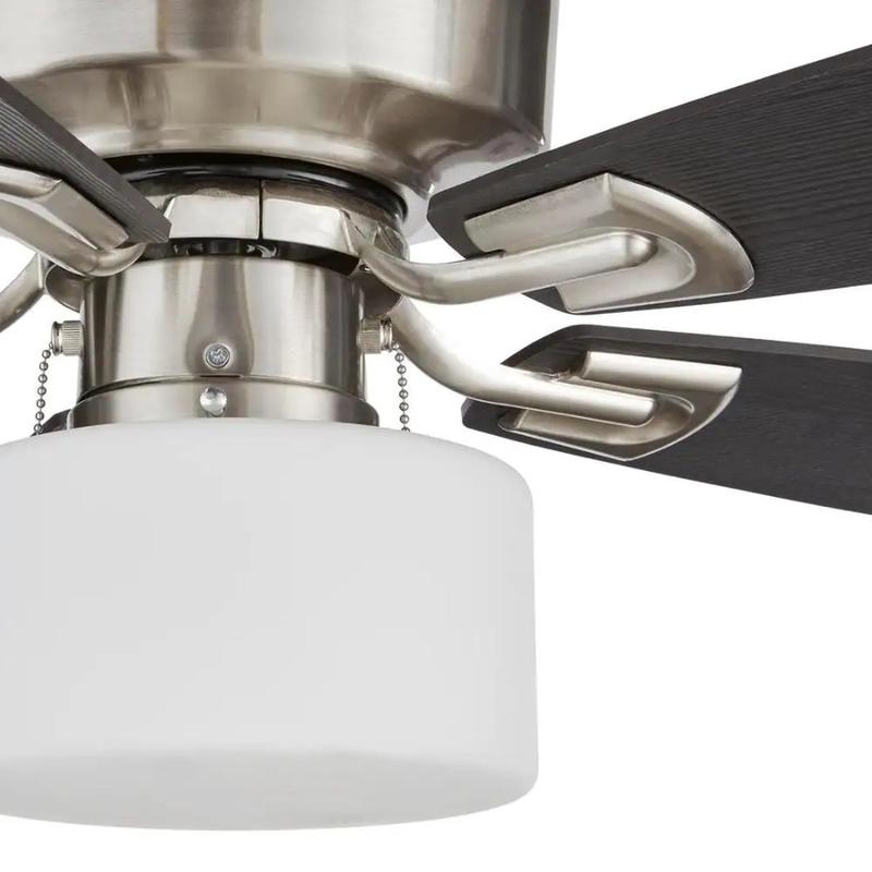 Bellina 42 in. Brushed Nickel Ceiling Fan with Light Kit for sale in