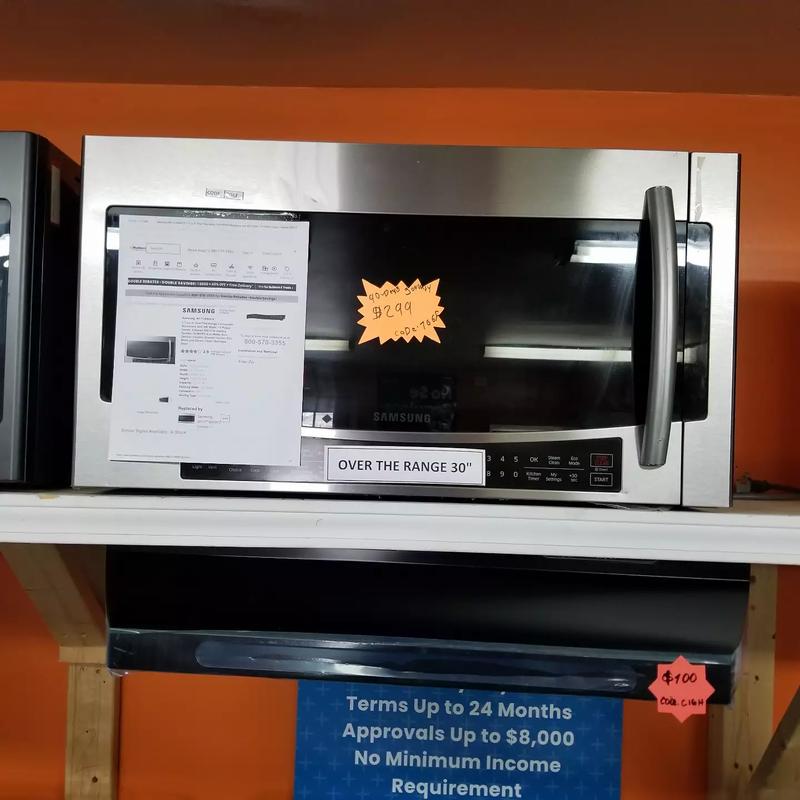 Samsung Microwave over the range stainless steel for sale in