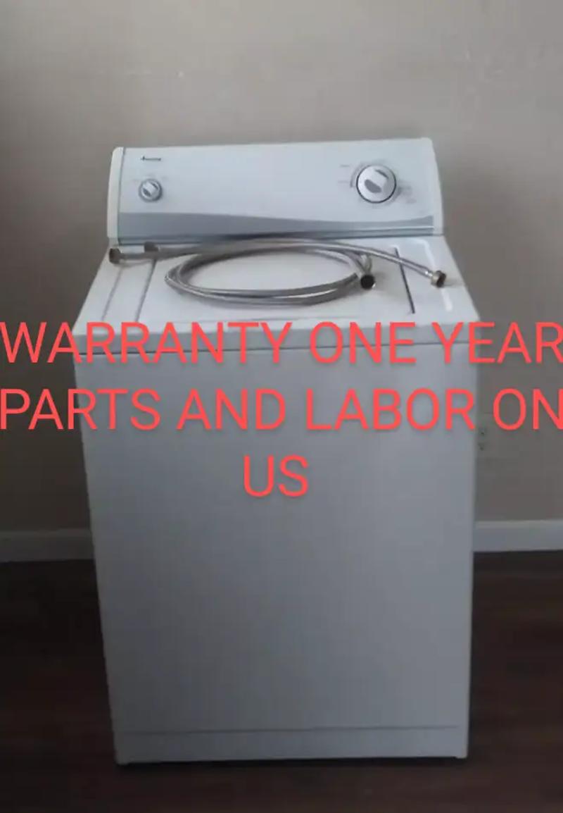 WASHER AMANA WHIRLPOOL BRAND 3.5 CU.FT HEAVYDUTY SUPER CAPACITY 9 CYCLES 2 WATE for sale in