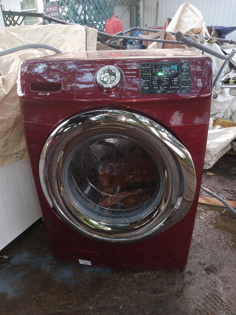 Samung front load washer works and looks like new 200obo Comes with