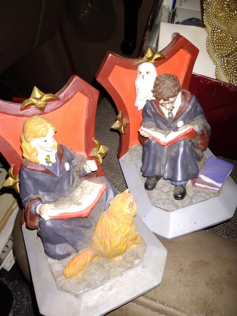 Harry Potter Rare Resin Bookends The Prisoner of Azkaban Harry Potter