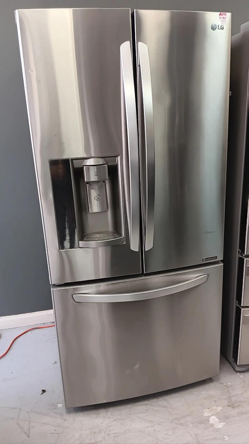 LG stainless Refrigerator with bottom freezer/ Delivery Available Fee Depends On for sale in