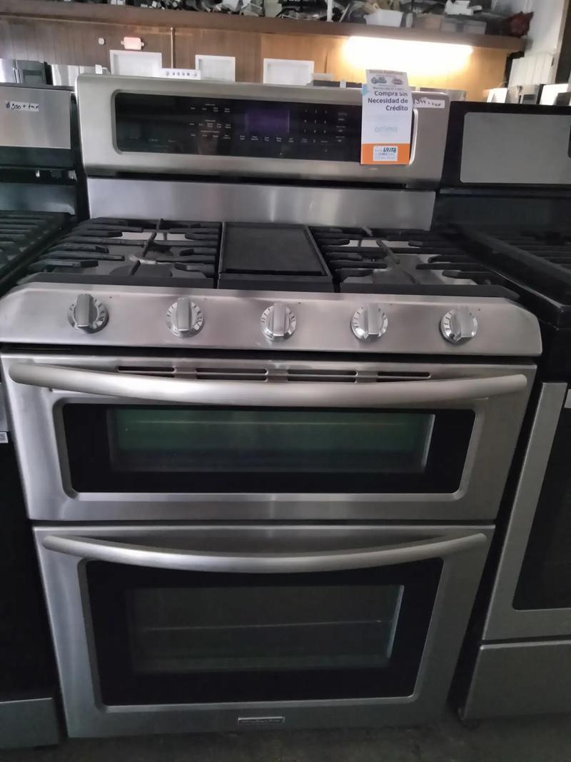 KitchenAid stove gas stainless dual 220 for sale in Houston, TX