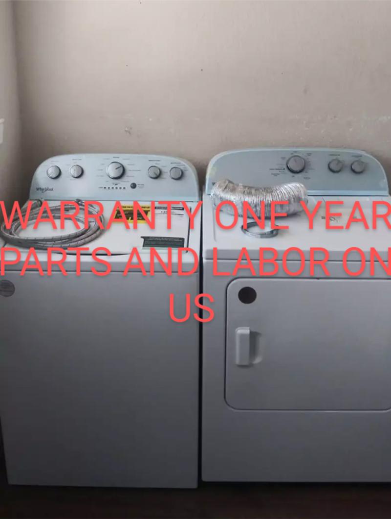 Washer and dryer BRAND NEW WHIRLPOOL HEAVYDUTY SUPER CAPACITY PLUS