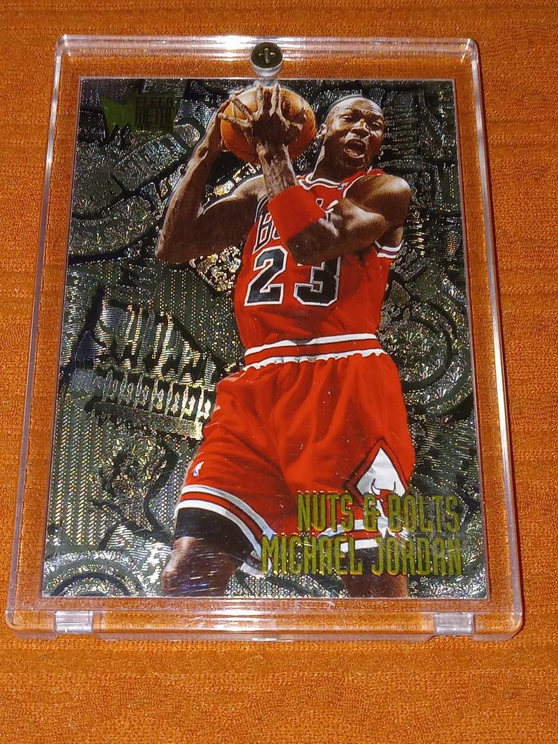 fleer metal michael jordan
