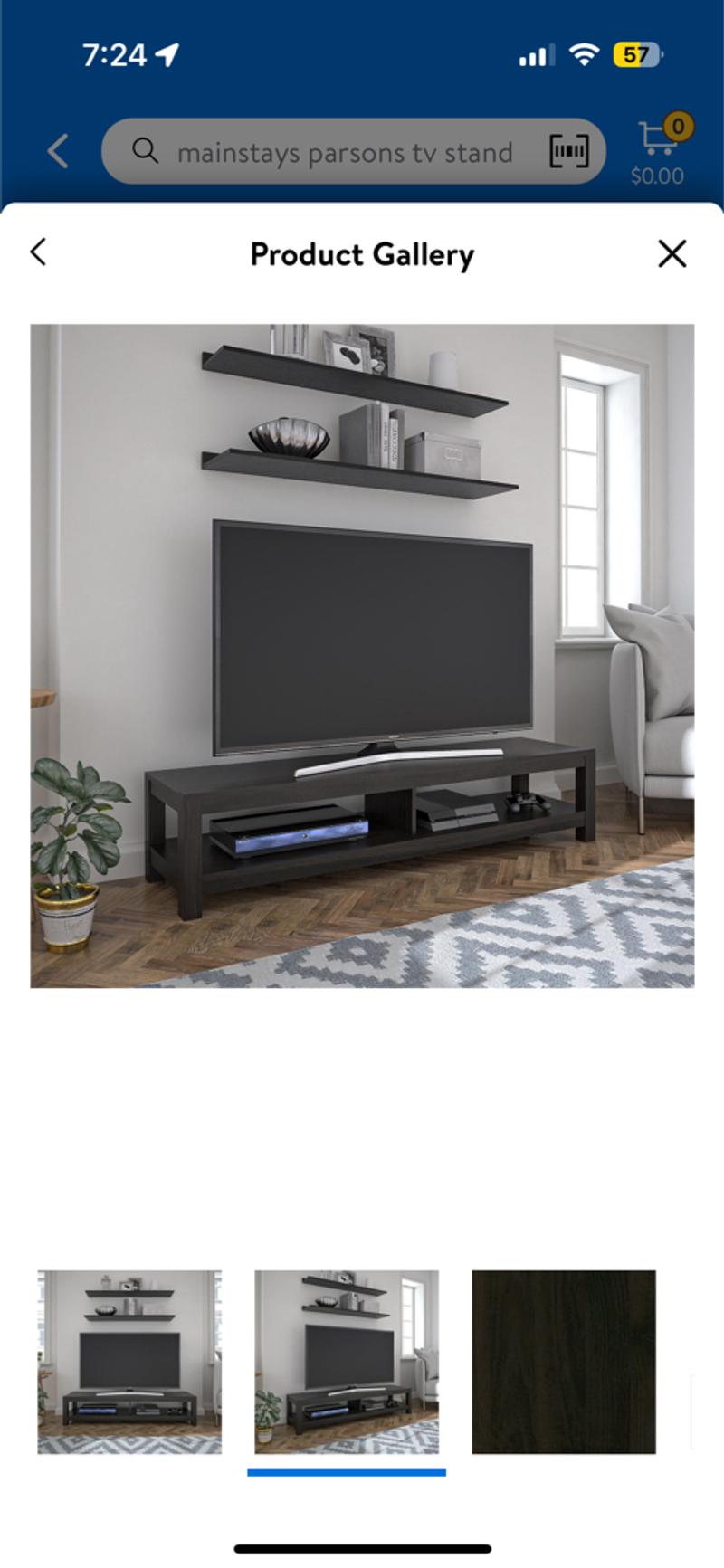 Oak Tv Tables, for TVs up to TV Stand, Espresso for sale in Katy, TX