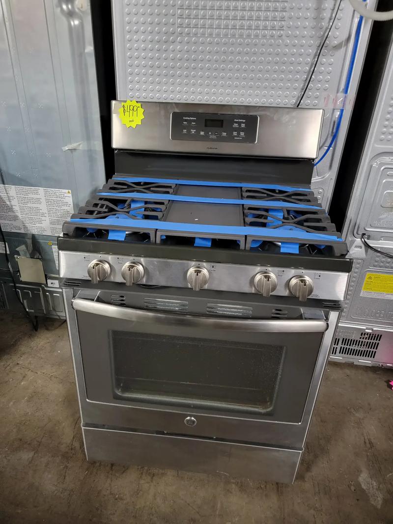 GE 5burners Gas Stove Stainless Steel Working Perfectly 4months