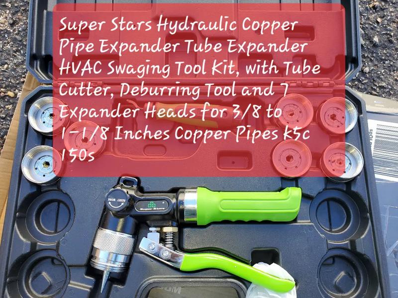 Super Stars Hydraulic Copper Pipe Expander Tube Expander HVAC Swaging