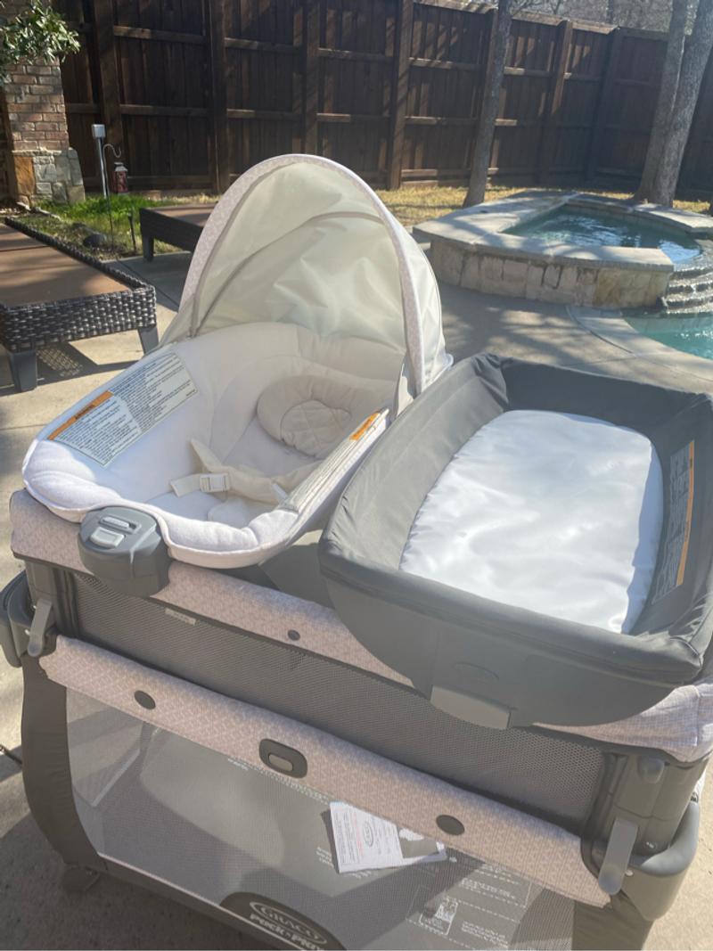 Graco pack n’ play rock n’ grow play yard for sale in Flower Mound, TX
