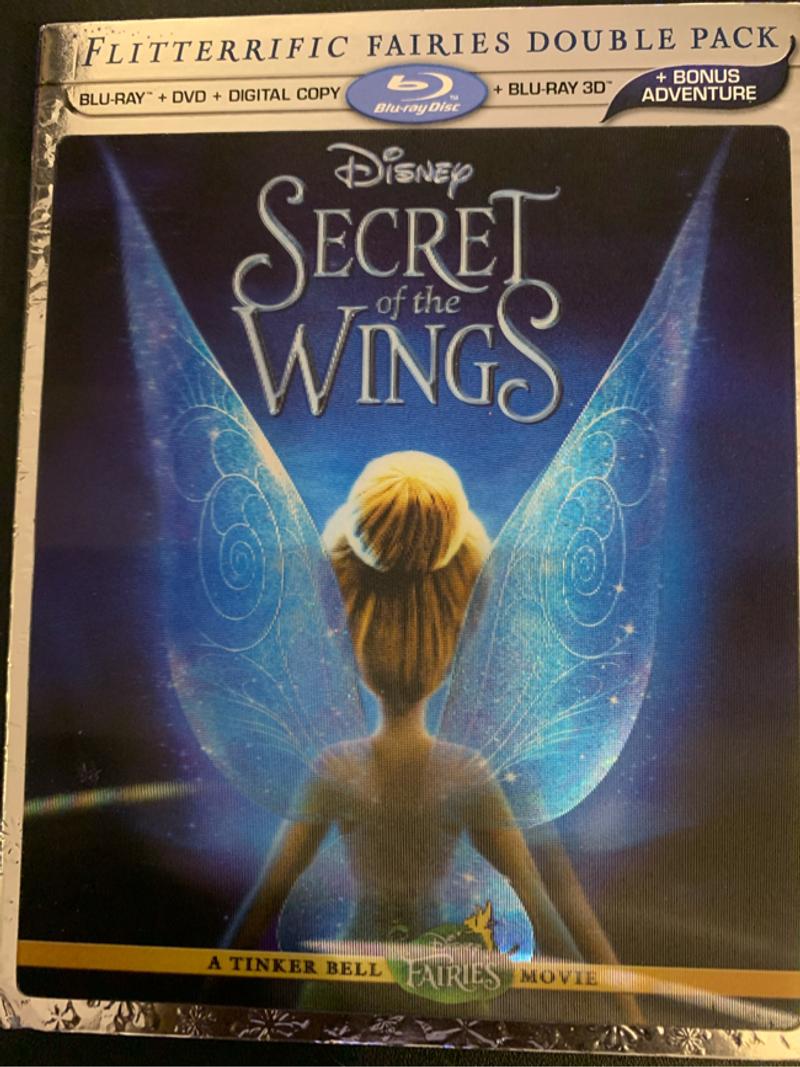 Disney’s SECRET Of The WINGS (3D BluRay + BluRay + DVD) for sale in