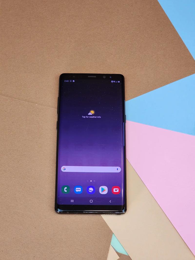 Works Perfectly SCREEN IS PINK Samsung Note 8 64GB Unlocked Phone