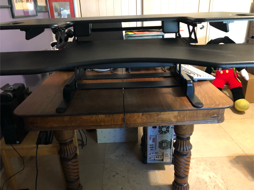 Varidesk for sale compared to CraigsList Only 4 left at 65